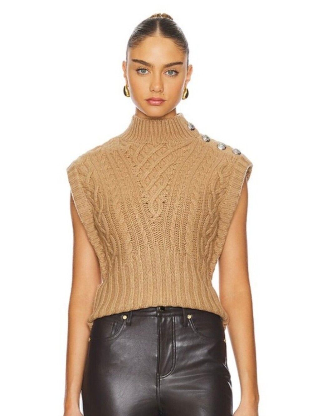 Veronica Beard Holton Knit Vest Size SMALL